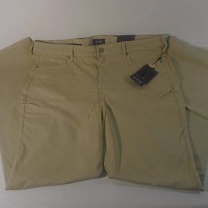 NYDJ Marilyn Straight Leg Pants Straw Jeans Size 18
